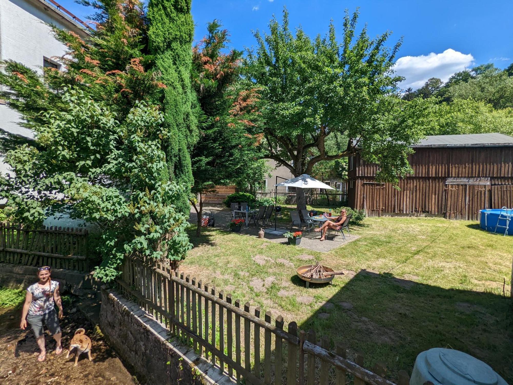 Helle gemütliche Wohnung mit Terrasse und Pool - H2 Sebnitz Exterior foto